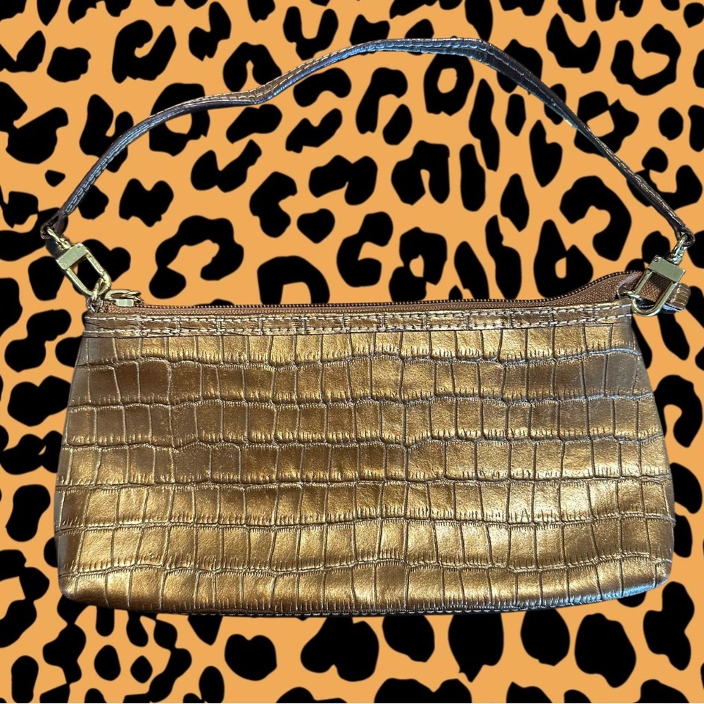 Vintage croc pouchette
